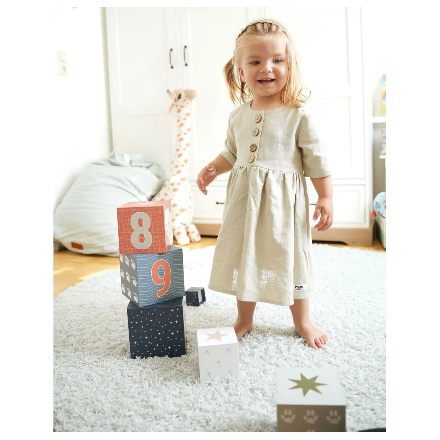 Small Foot - Stapelblokken Karton Arctic, 10dlg.