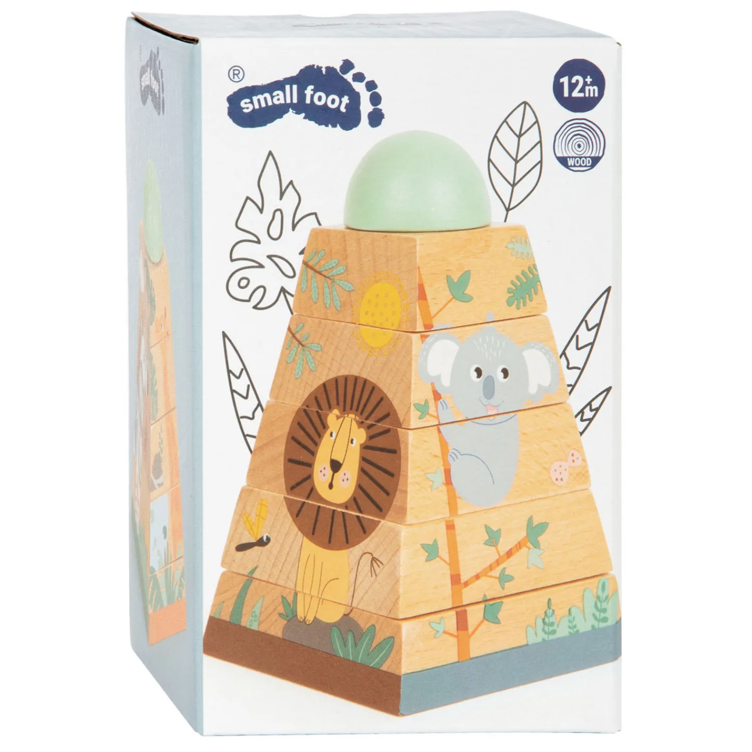 - Stapeltoren Safari, 6dlg.>Small Foot