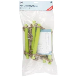 - Touwladder met 5 Treden Groen, 200cm-Small Foot Outlet