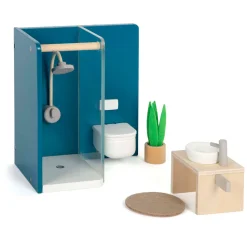 Houten Poppenhuis Meubeltjes Badkamer-Small Foot New