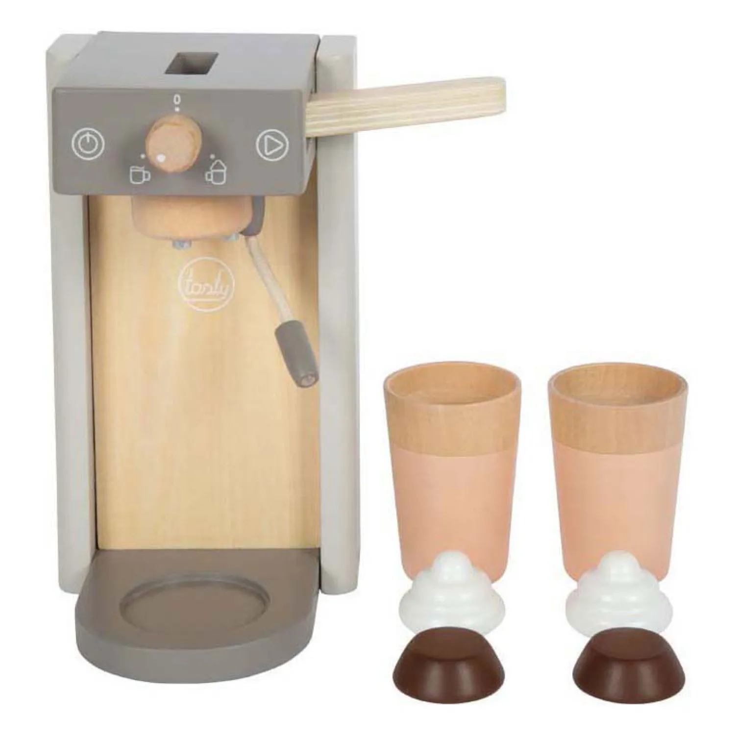 Small Foot Koffiemachine Speelset Grijs 'Tasty' Best
