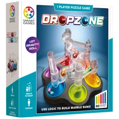 SmartGames Dropzone Knikkerbaan Hot