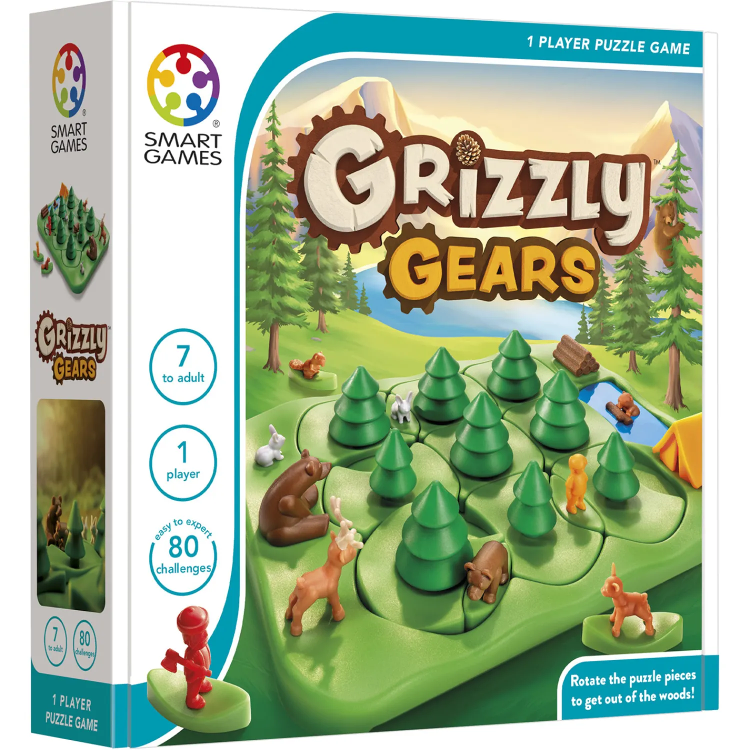 Grizzly Gears Denkspel-SmartGames Hot