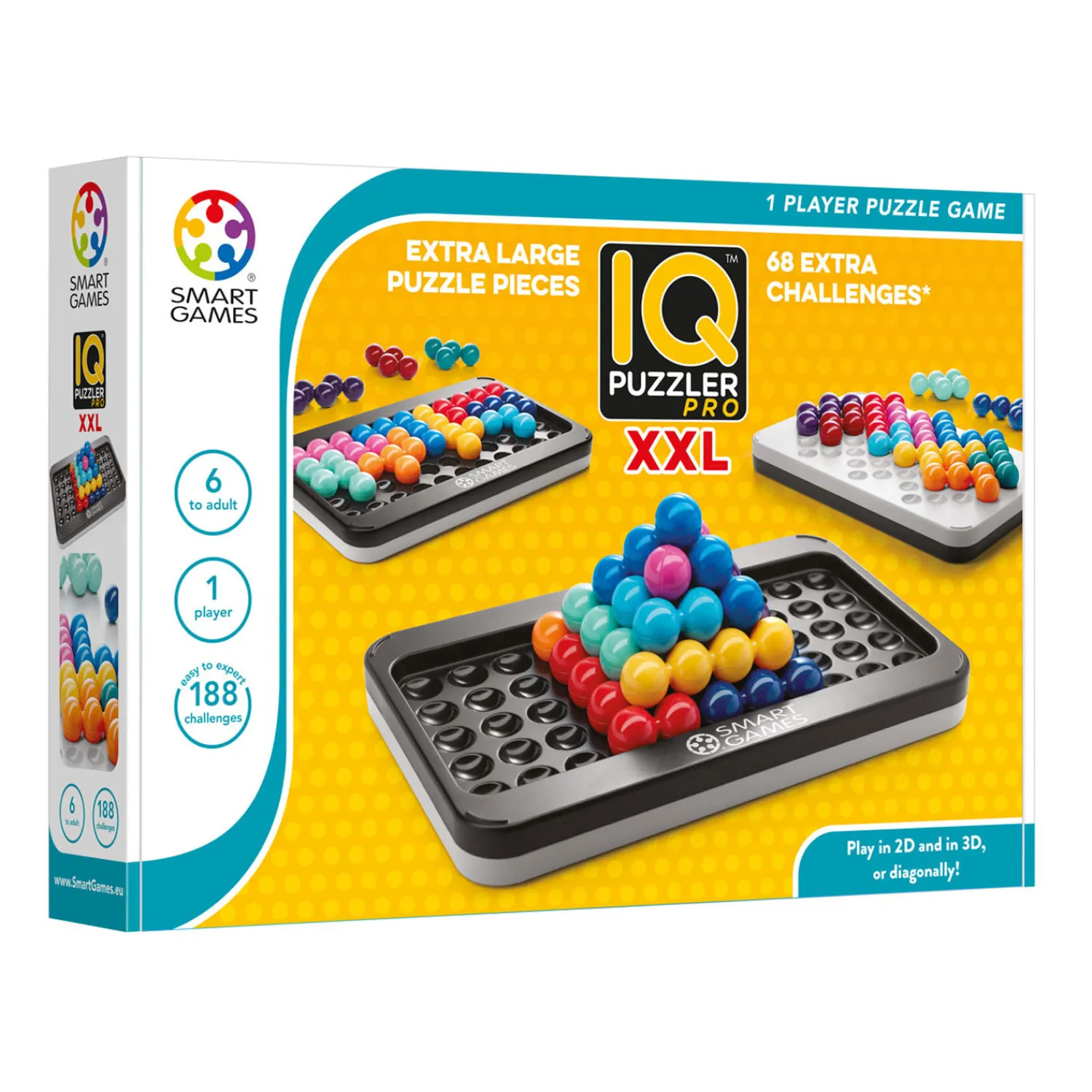SmartGames IQ Puzzler Pro XXL (188 opdrachten) New