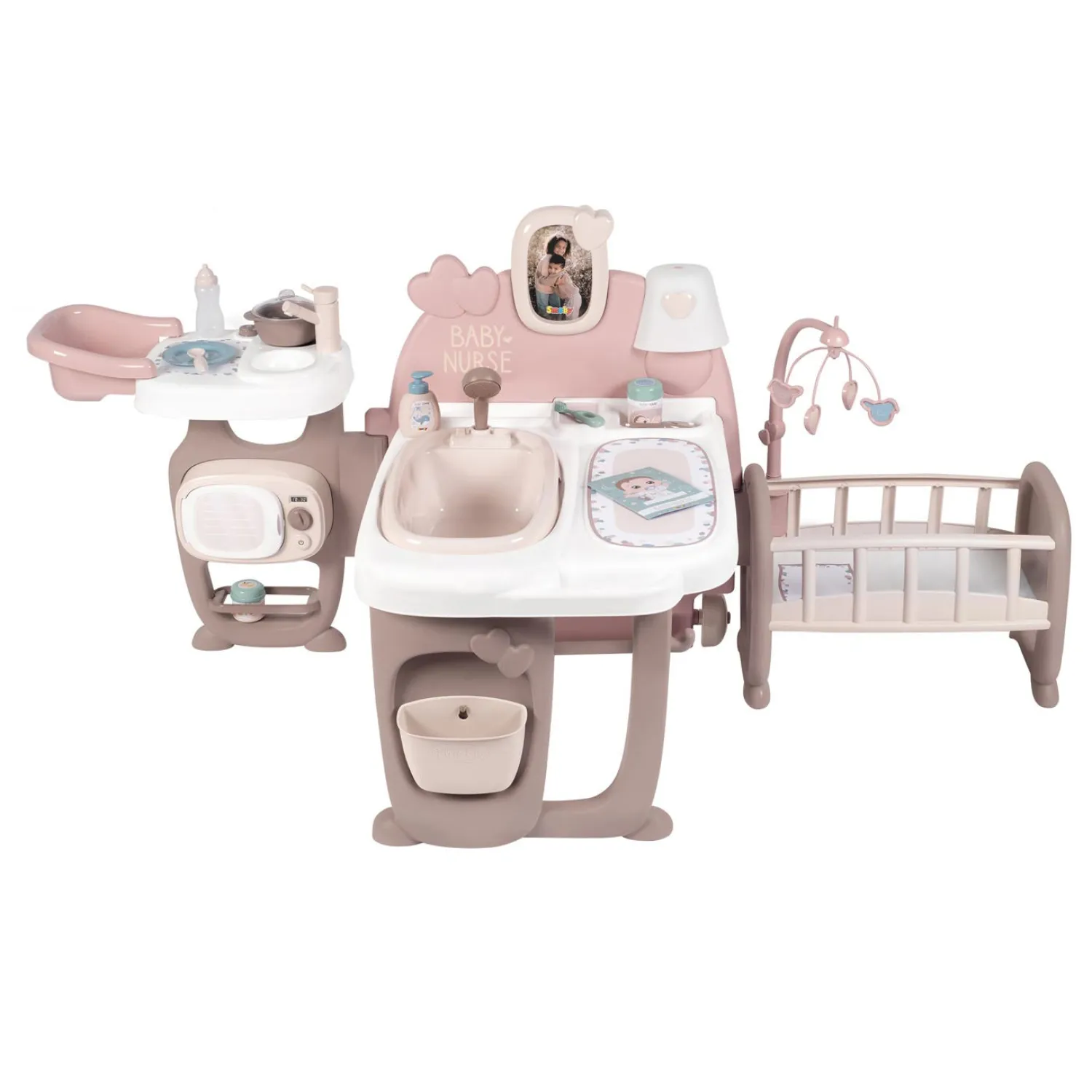 Smoby Baby Nurse Poppen Verzorgingscentrum, 23dlg. Sale