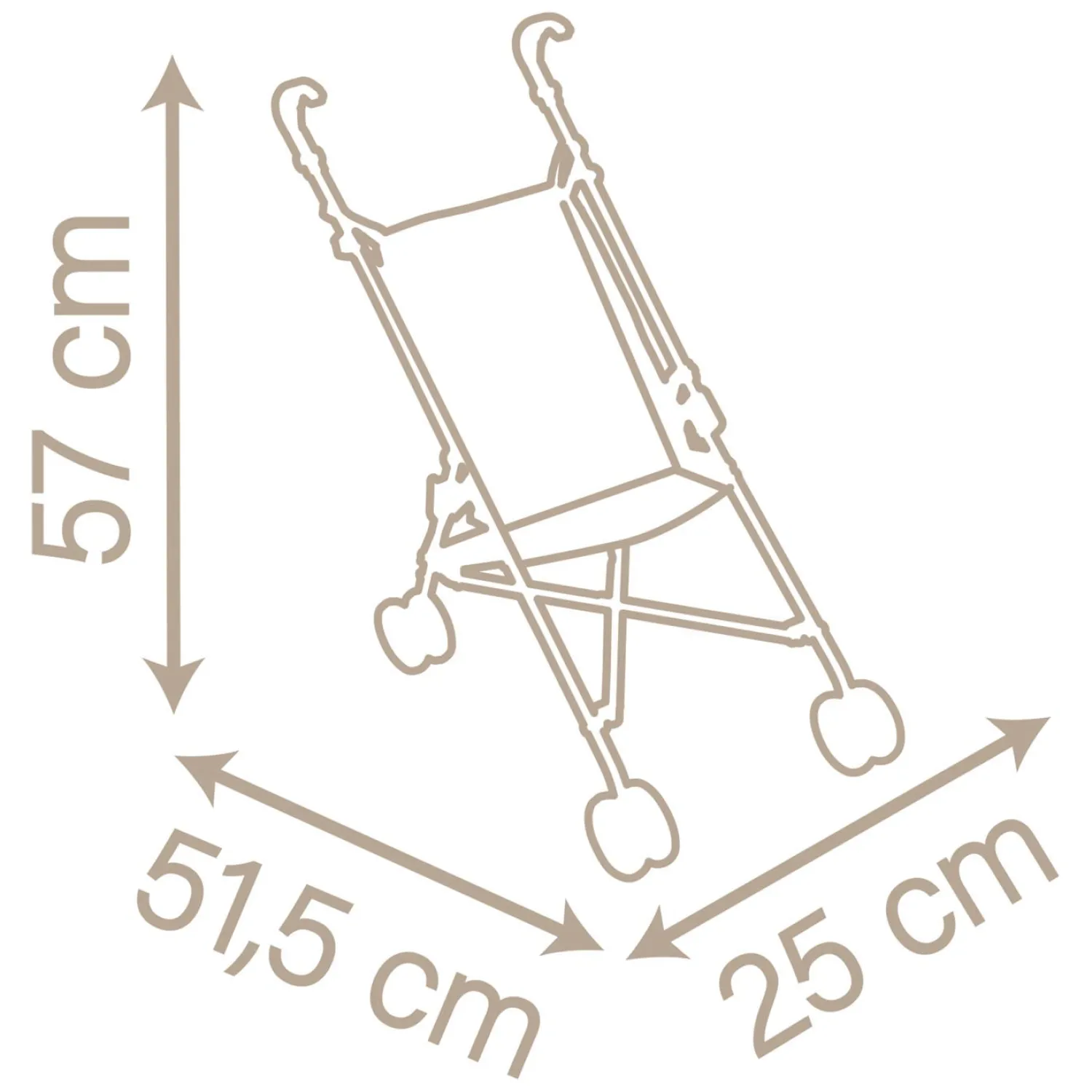 Smoby Baby Nurse Poppenbuggy New