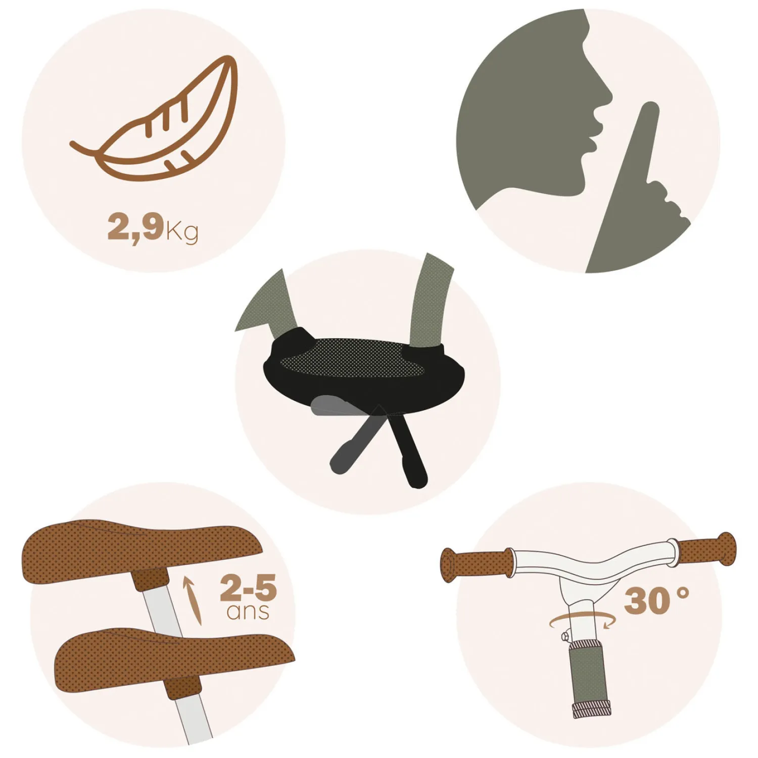 Smoby Balance Bike Comfort Loopfiets New