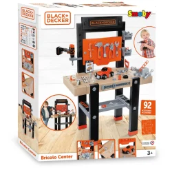 Black & Decker Bricolo Speelgoedwerkbank, 92dlg.>Smoby New