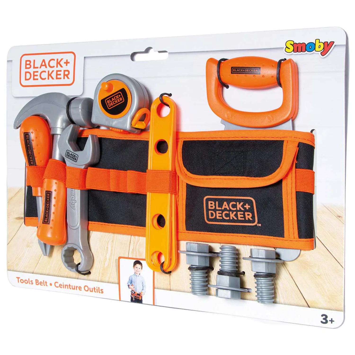 Black & Decker Gereedschapsriem met Gereedschap, 12dlg.-Smoby Hot