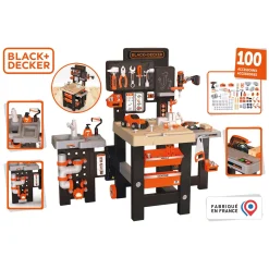 Smoby Black & Decker Mega Center, 100dlg. Clearance
