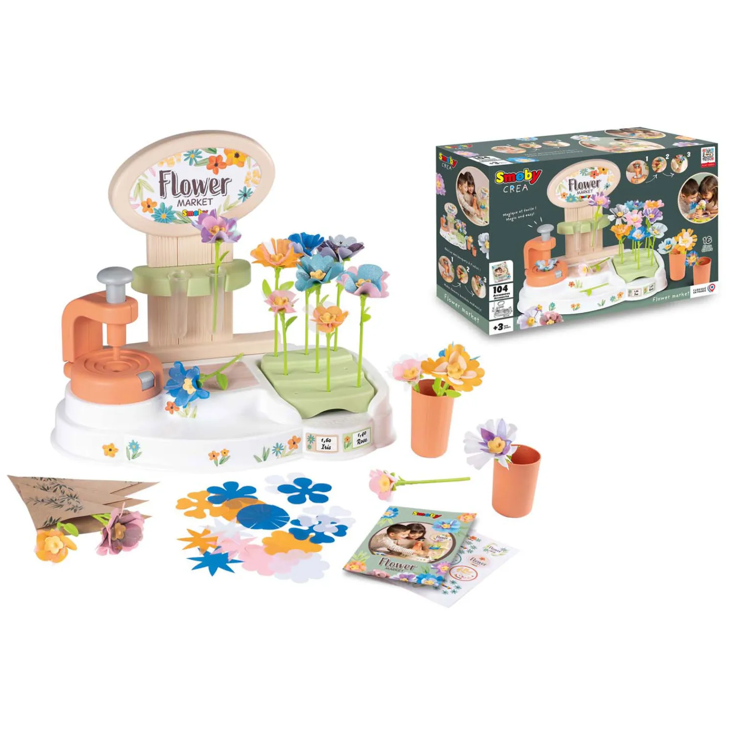 Crea Bloemenwinkel, 104dlg.>Smoby