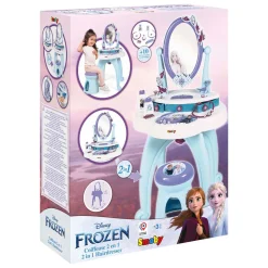 Frozen 2in1 Kaptafel met Kruk, 10dlg.-Smoby Best