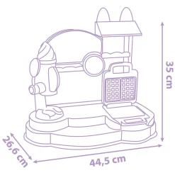 Gabby's Poppenhuis Ijs Fabriek, 20dlg.-Smoby Outlet