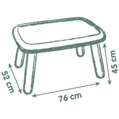 Life Kindertafel Groen-Smoby Clearance