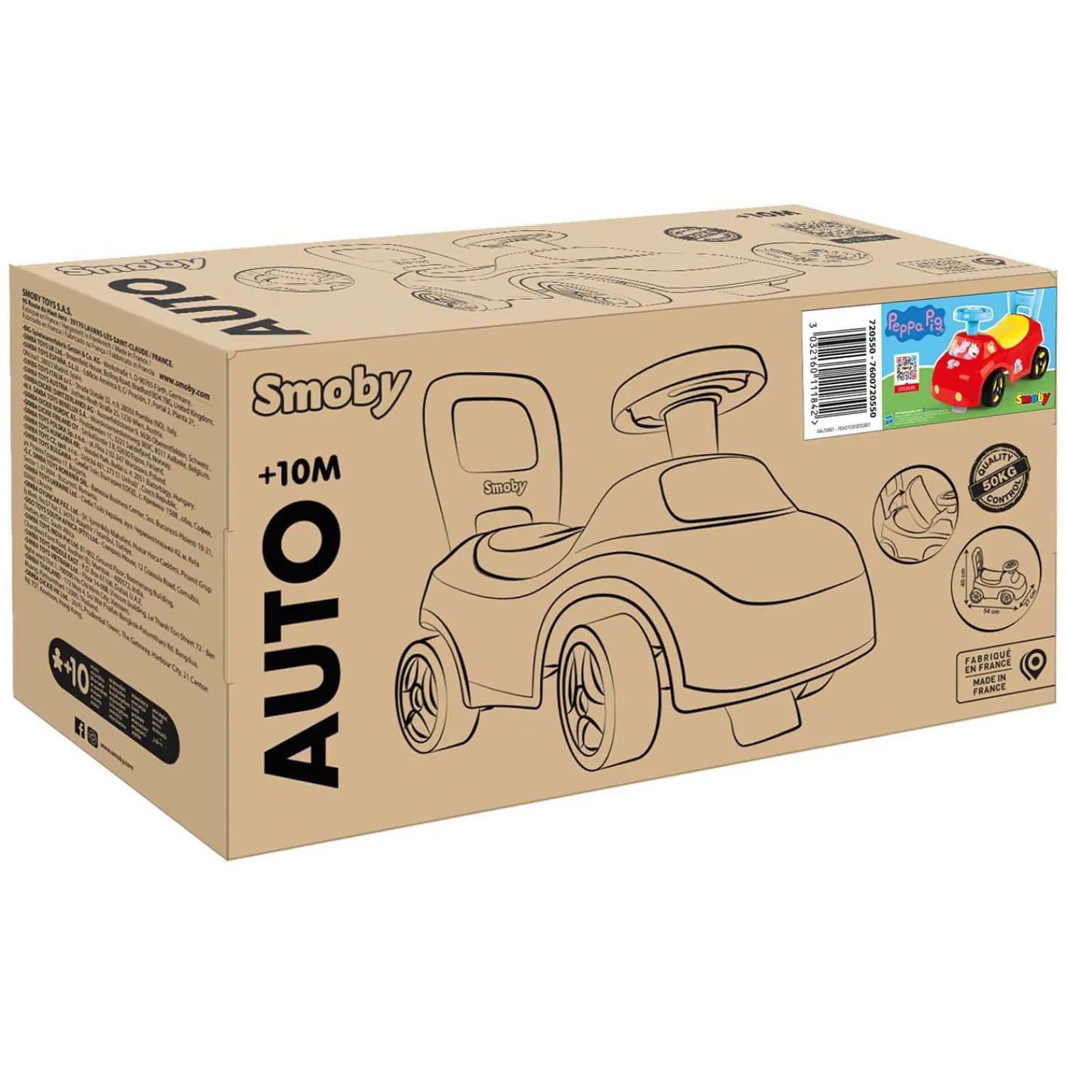 Smoby Loopauto Peppa Pig Clearance