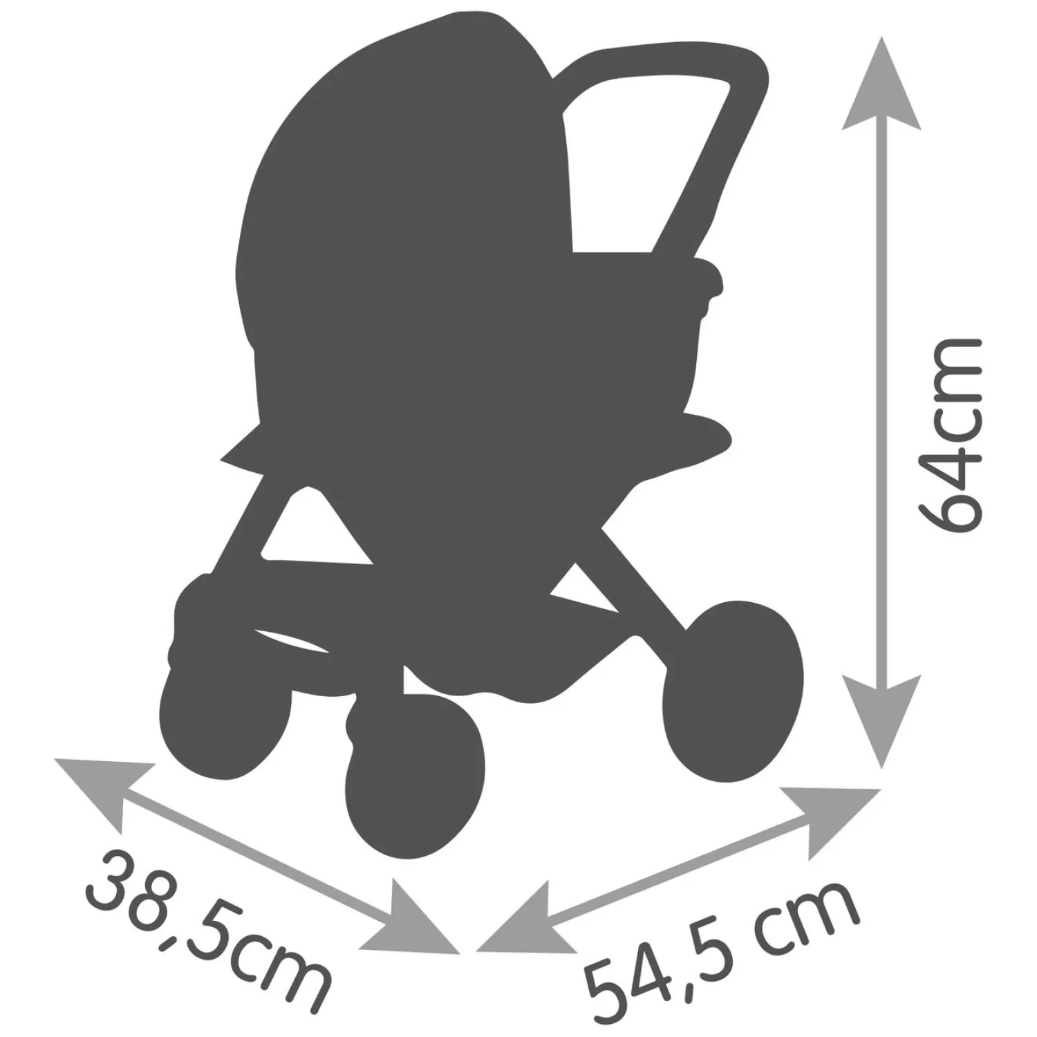 Maxi-Cosi Poppenwagen Sage, 3in1>Smoby Outlet