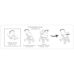 Smoby Maxi-Cosi Sage, 3in1