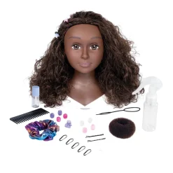 Mijn Beauty Kappop Afro met Accessoires, 23dlg.-Smoby Online