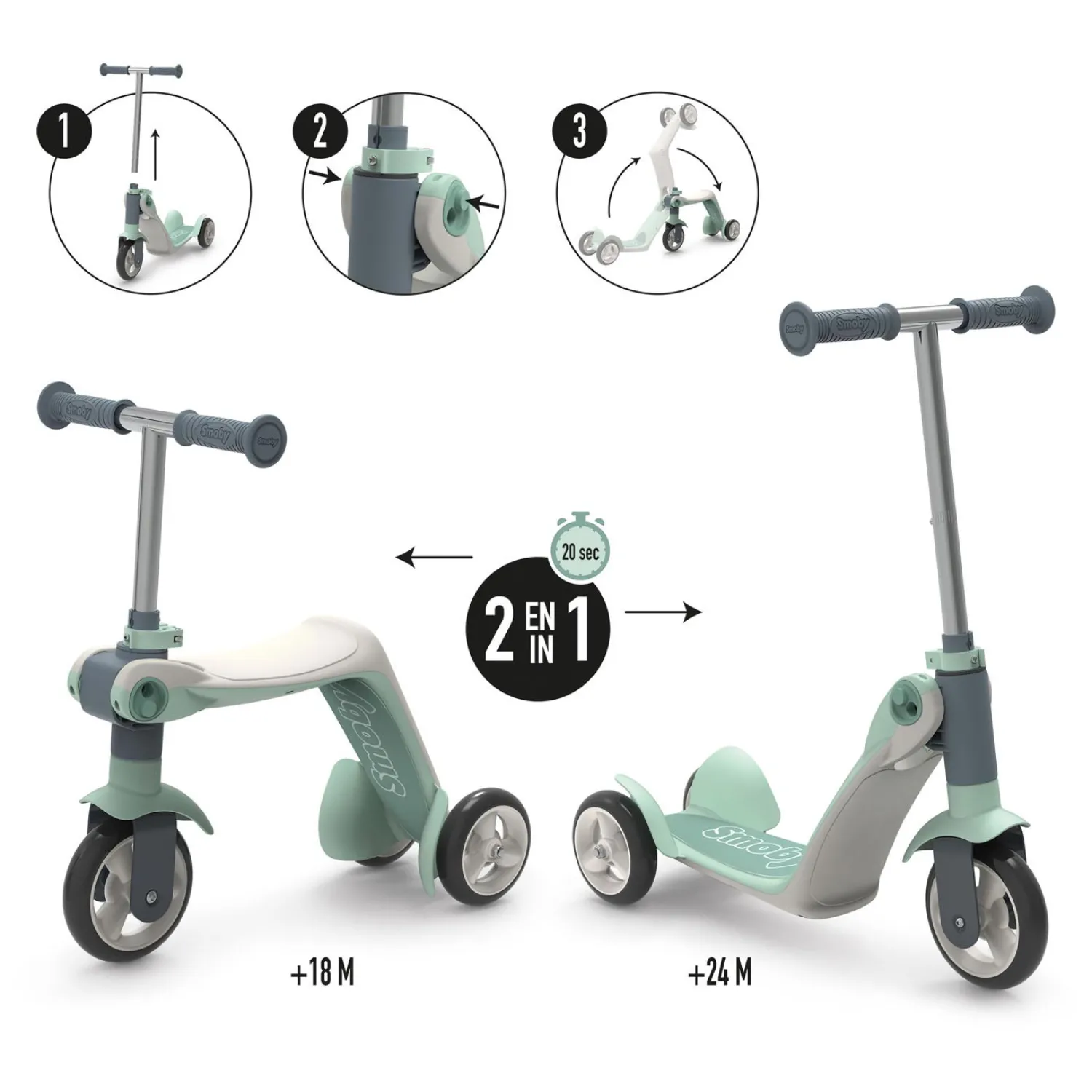 Reversible 2in1 Step>Smoby Online