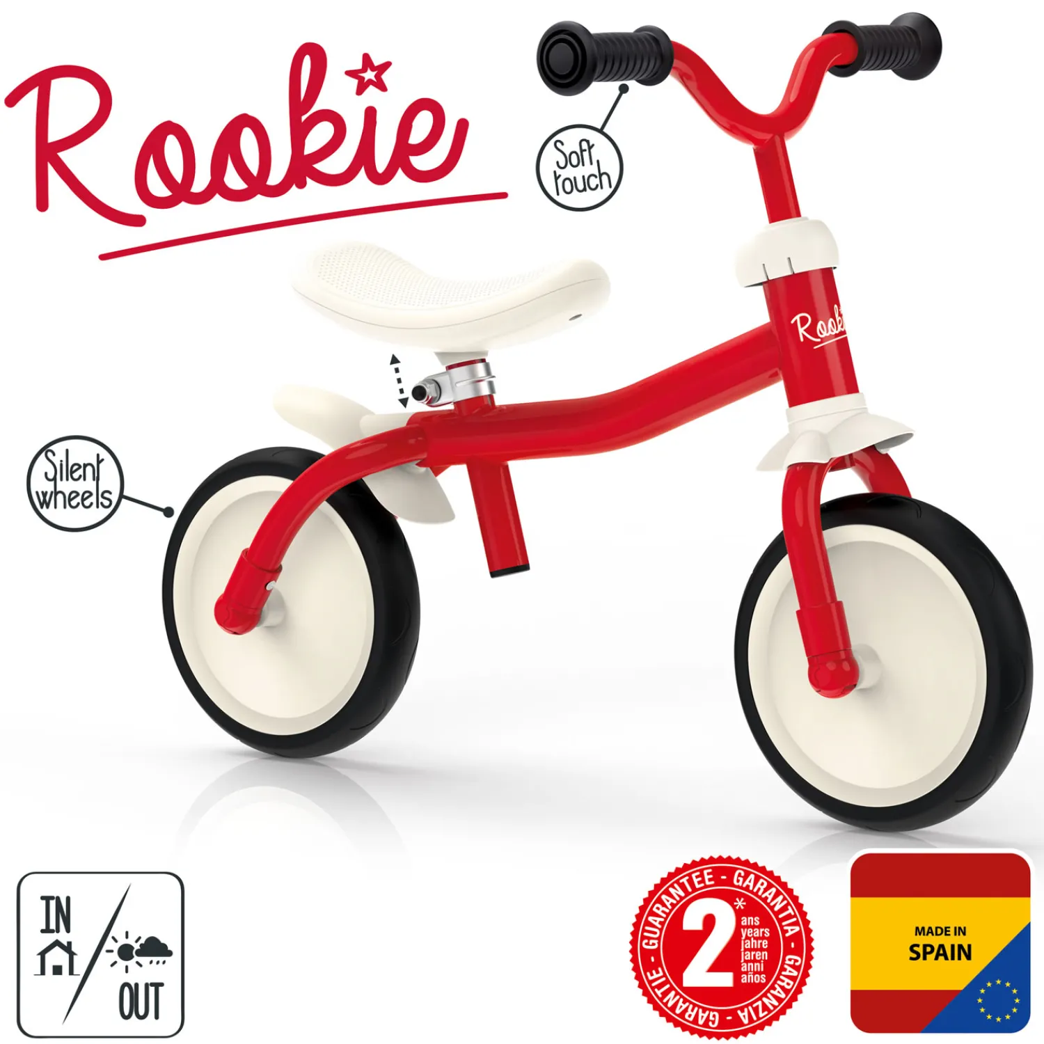 Rookie Balance Bike Loopfiets>Smoby Online