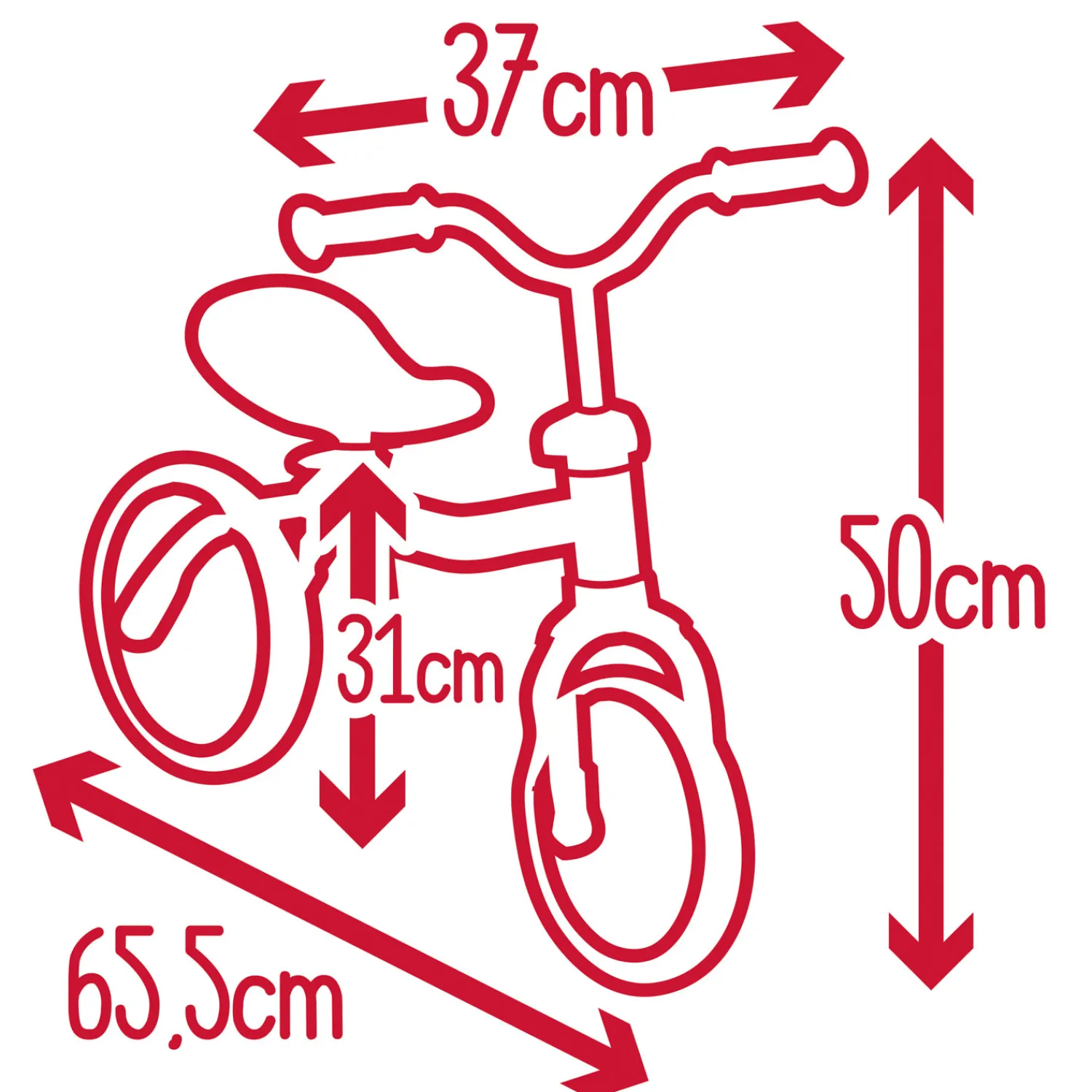 Rookie Balance Bike Loopfiets>Smoby Online