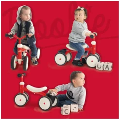 Smoby Rookie Ride-On Loopauto Rood New