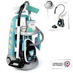 Schoonmaaktrolley met Stofzuiger, 8dlg.><noscript><img width=