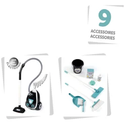 Schoonmaaktrolley met Stofzuiger, 8dlg.><noscript><img width=