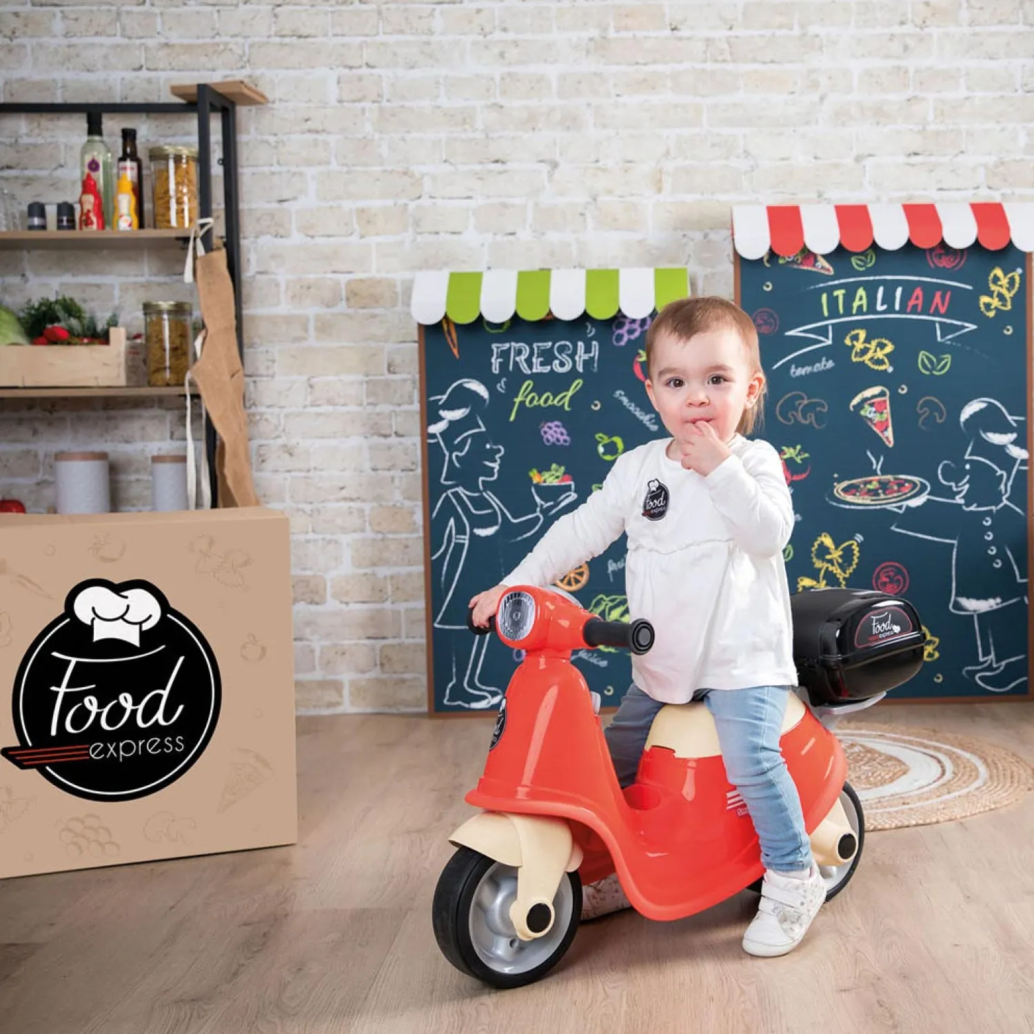 Scooter Ride On Food Express-Smoby Sale