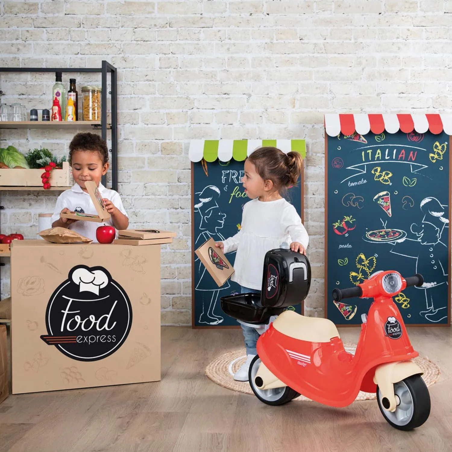Scooter Ride On Food Express-Smoby Sale