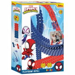 Smoby Spidey & Amazing Friends Flextreme Racebaan Uitbreidingsset, 72dlg.