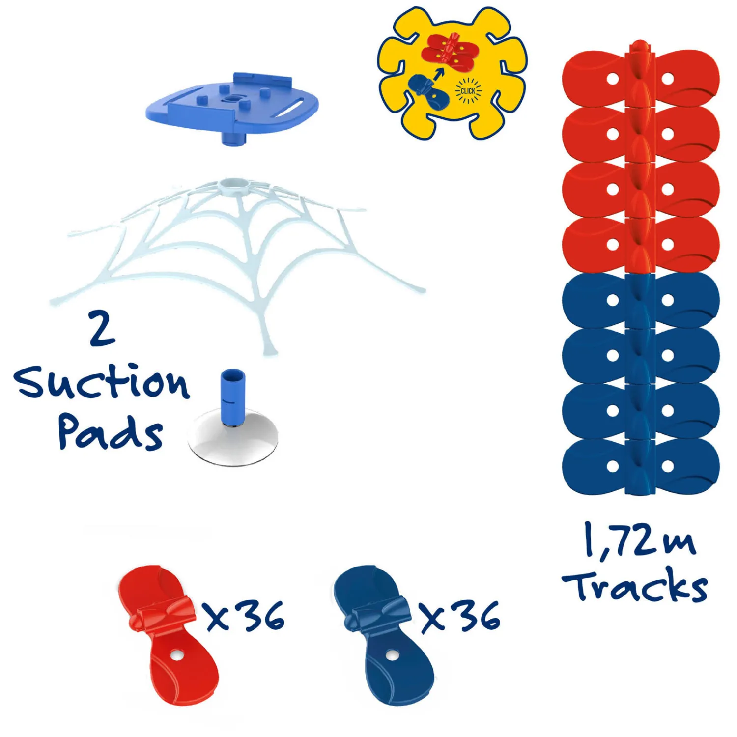 Smoby Spidey & Amazing Friends Flextreme Racebaan Uitbreidingsset, 72dlg.