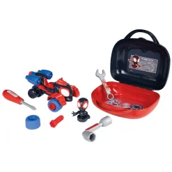 Smoby Spidey Spin Auto in Gereedschapskist, 14dlg. New