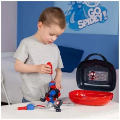 Smoby Spidey Spin Auto in Gereedschapskist, 14dlg. New
