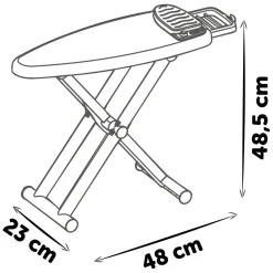 Smoby Strijkplank met Strijkijzer, 9dlg. Sale