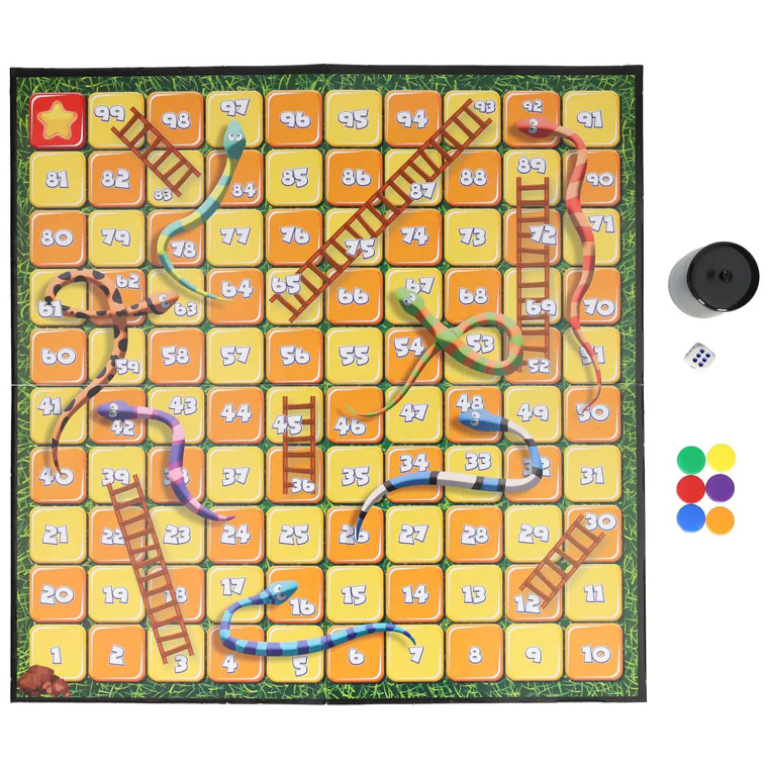 Snakes & Ladders Bordspel-