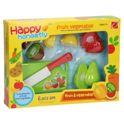 Snijfruit met Snijplank, 10dlg.>