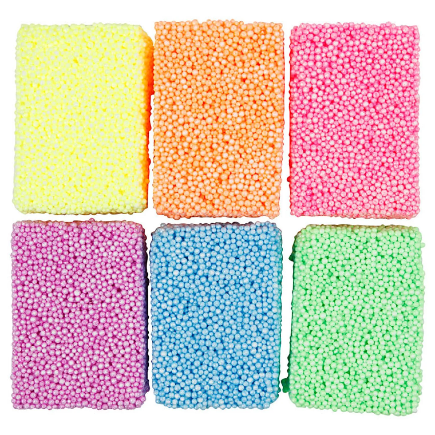 Soft Foam Clay Neon Kleuren, 6x10gr.>Creativ Company New