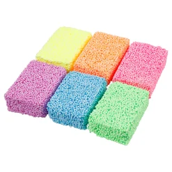 Soft Foam Clay Neon Kleuren, 6x10gr.><noscript><img width=