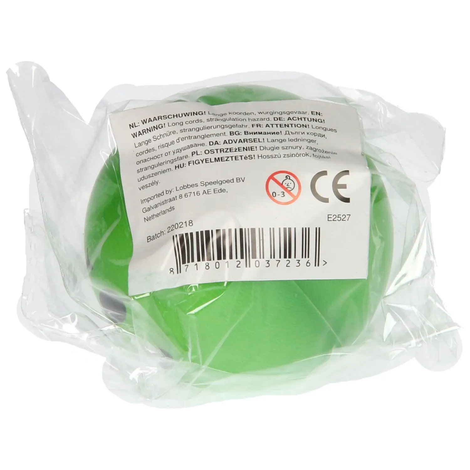 Softbal Lachgezicht, 6cm- Hot