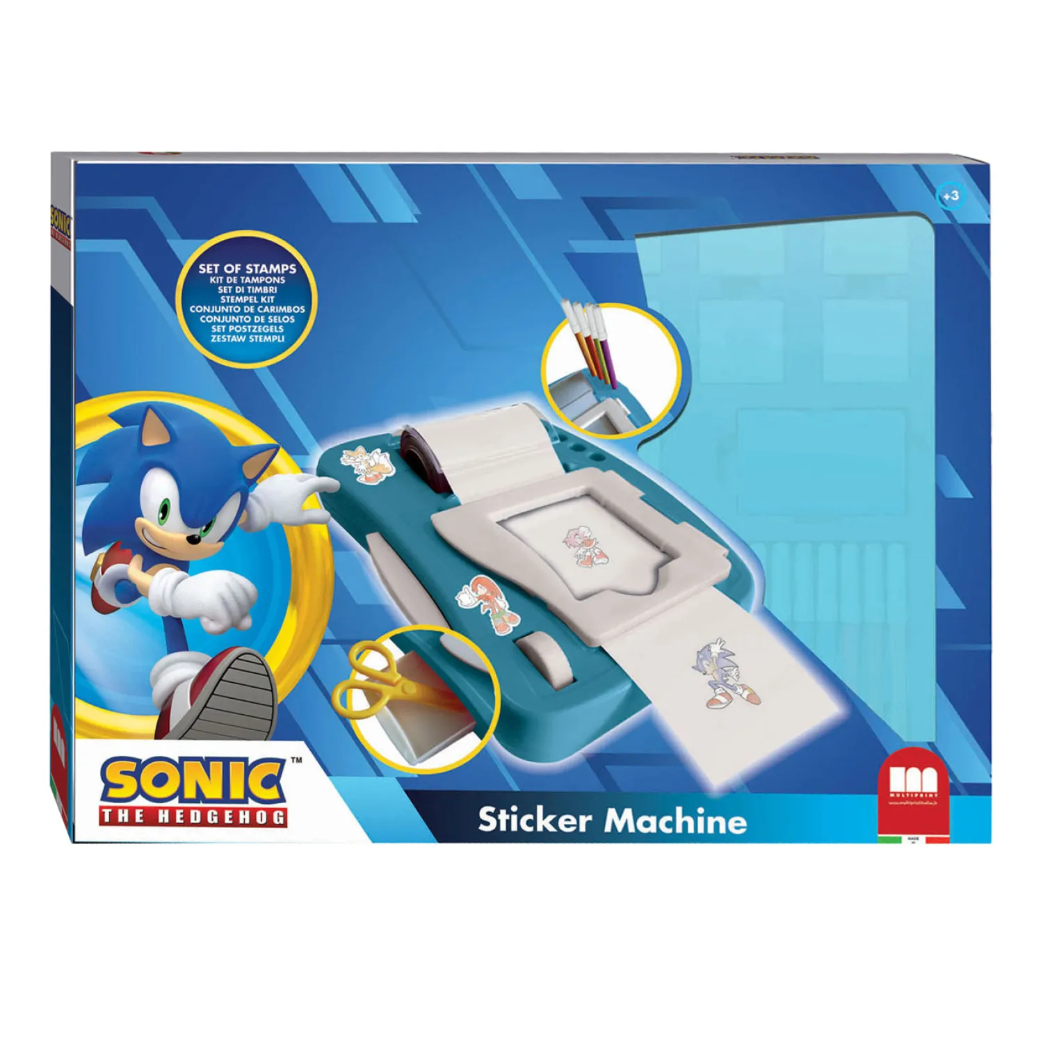 Multiprint Sonic Stickernachine Set Online