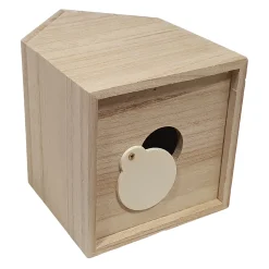 Playwood Spaarpot Huis  Paulownia Hout Best