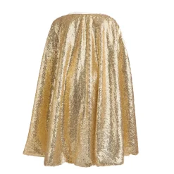 Great Pretenders Sparkle Cape met Pailletten Goud, 4-6 jaar New