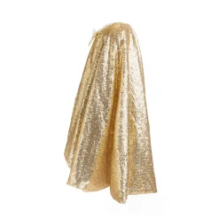 Great Pretenders Sparkle Cape met Pailletten Goud, 4-6 jaar New