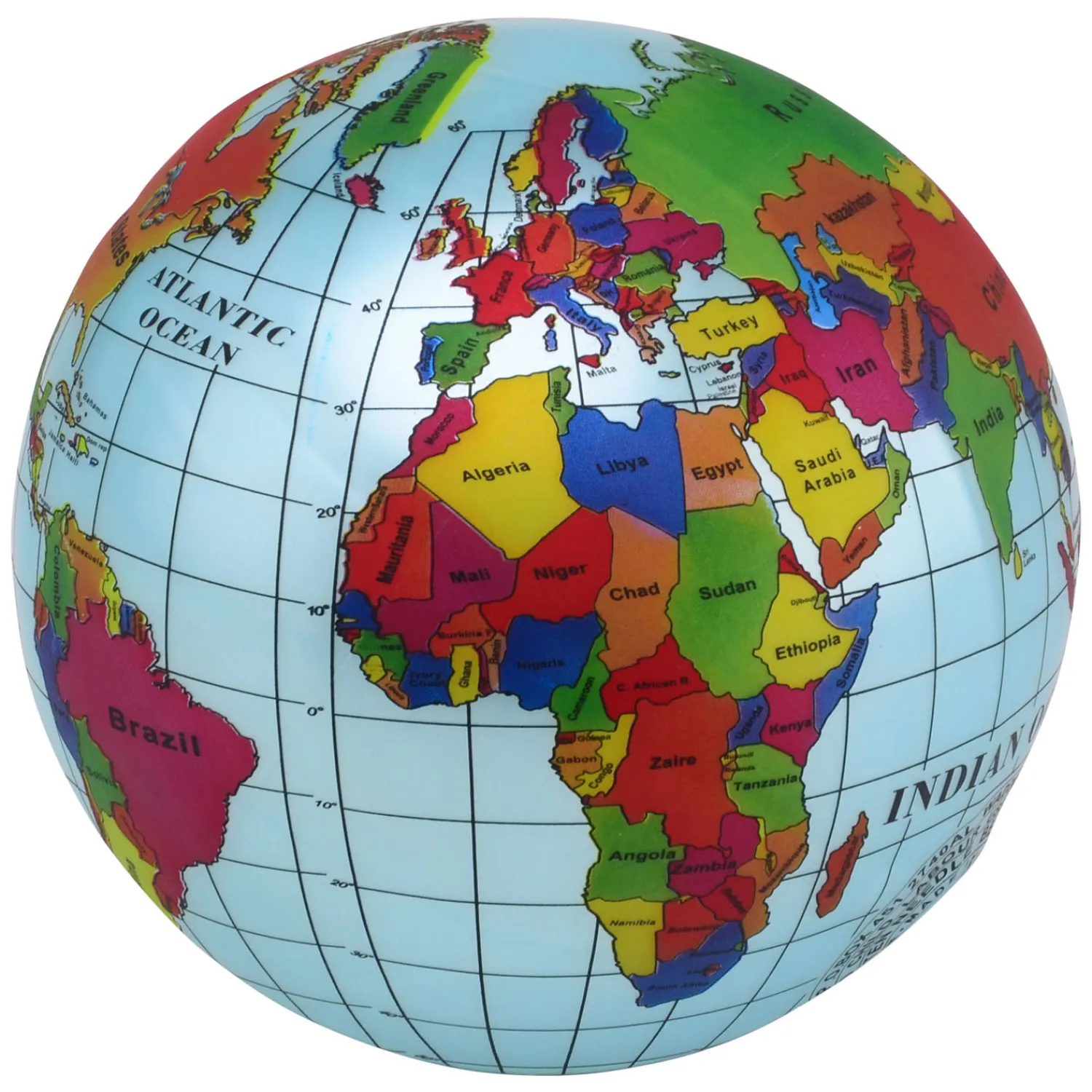 Speelbal Wereldbol>Johntoy Best