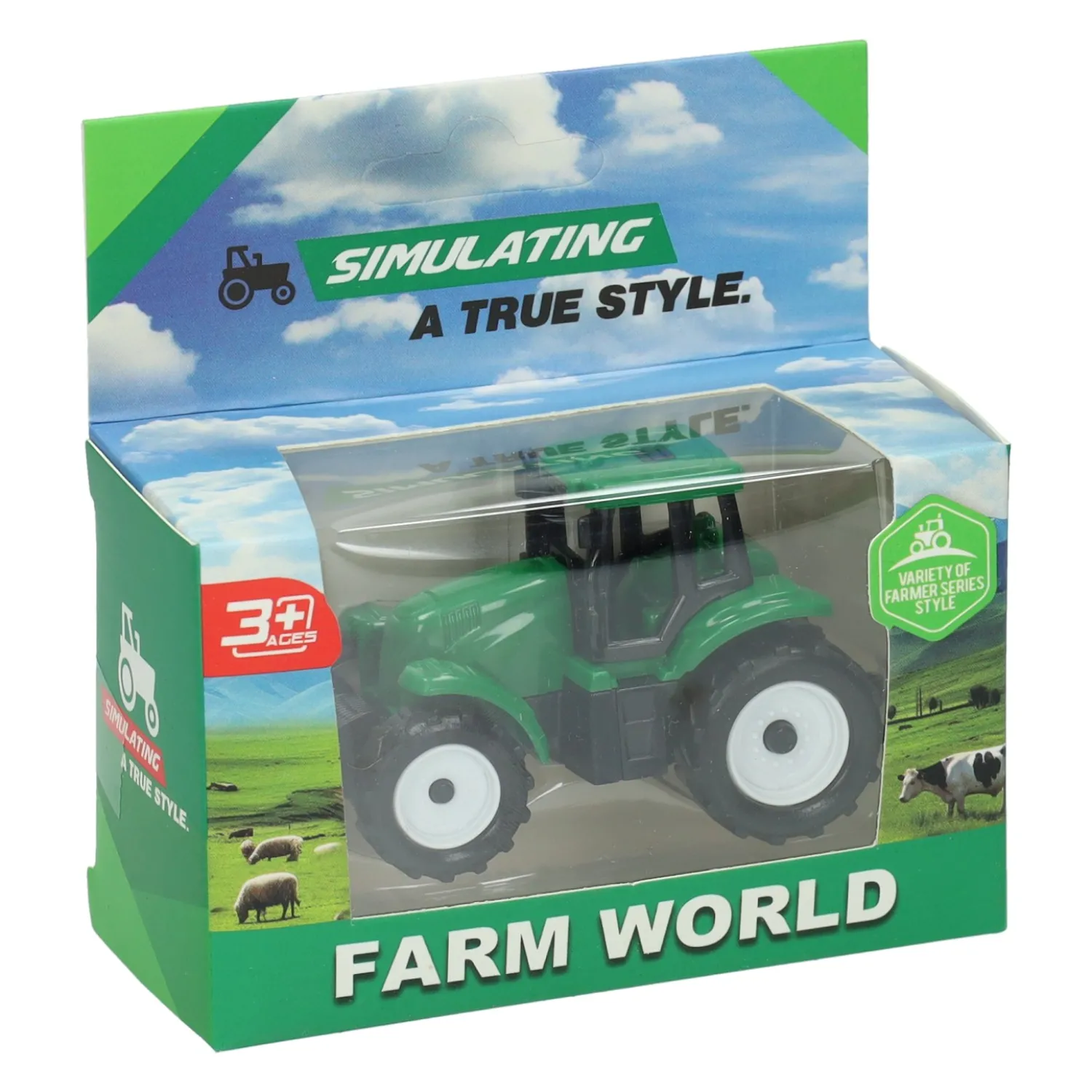 Jono Toys Speelgoed Tractor - 7cm Discount