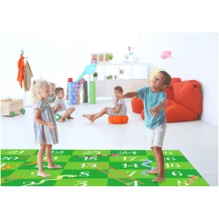 Speelkleed Slangen en Ladders, 200x200cm>Achoka Outlet