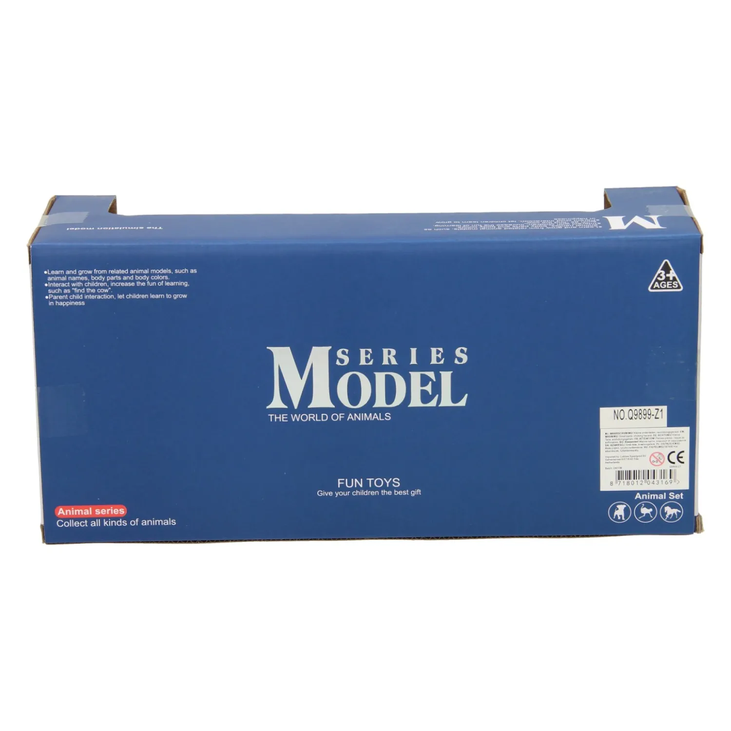 Speelset Paarden met Verzorger - Grijs Bruin Sale