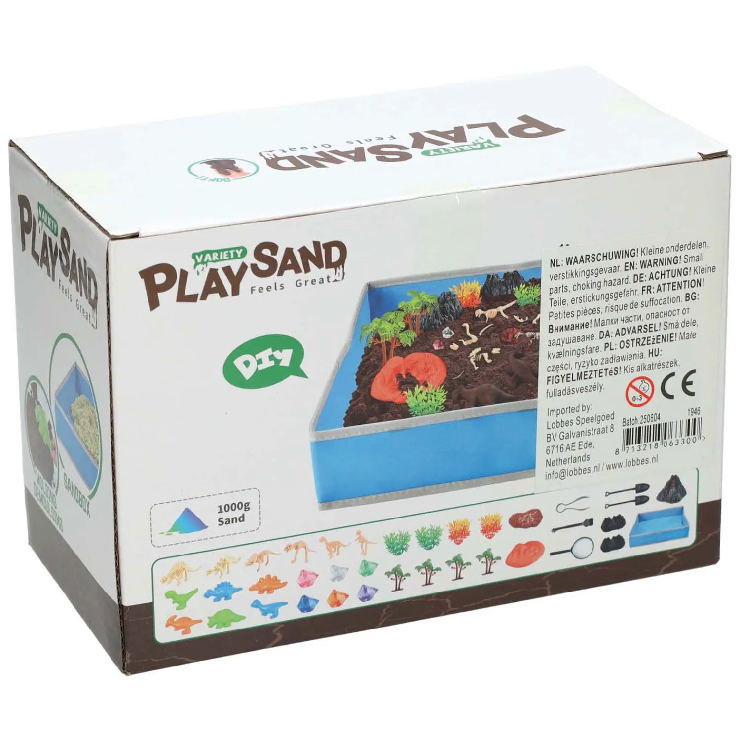 Speelzand Dinowereld met Speelmat