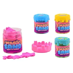 Johntoy Speelzand Gekleurd in Potje, 450gr. Hot